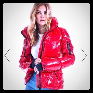 SAM Freestyle Down Jacket in RED "Candy" color